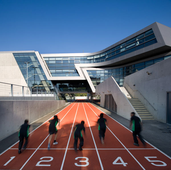 Evelyn Grace academy running track