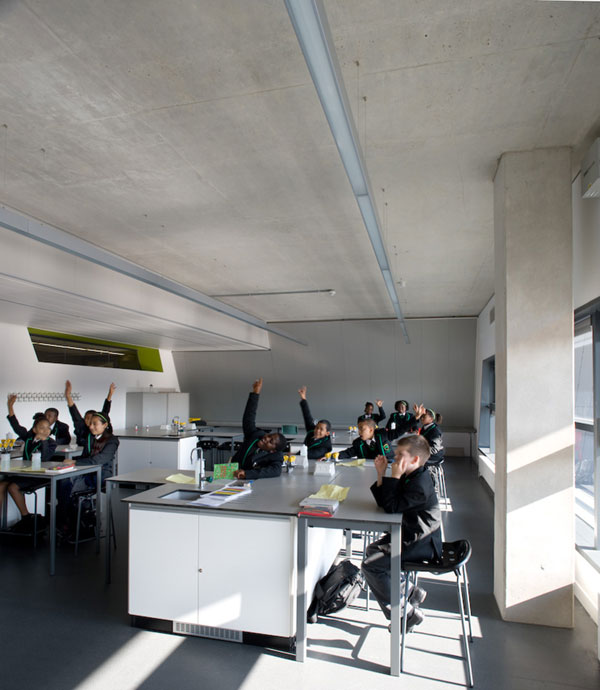 science classroom architects Hackney