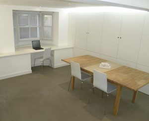 basement conversion contemporary design studio