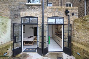 kitchen side infill extension